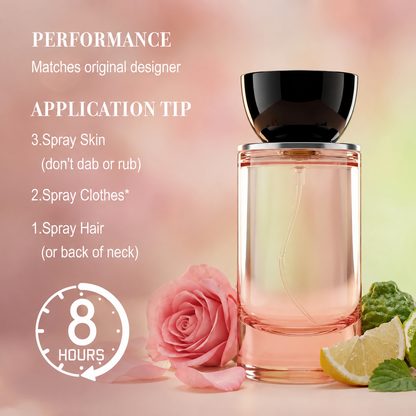Rosey Fruity Floral Extrait De Parfum 50ML Long Lasting Luxury Fragrance